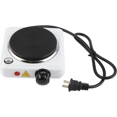 Plaque chauffante électrique portable 500W - Chauffage d'appoint multifonction pour bureau et maison (110V) (1/5)