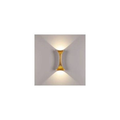Blanc Applique murale LED 10W extérieur intérieur spots applique murale lumière extérieure moderne en aluminium IP65 up down spot lumière blanche chaude applique murale extérieure noir pour salon cham (1/4)