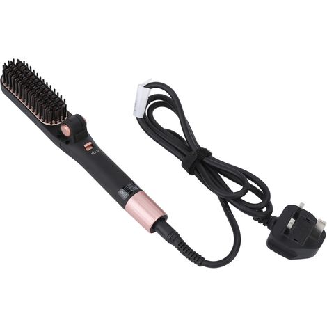 Lisseur Brosse à Cheveux Chauffage Rapide avec 3 Niveaux de Température, 100‑240V Prise UK (1/5)