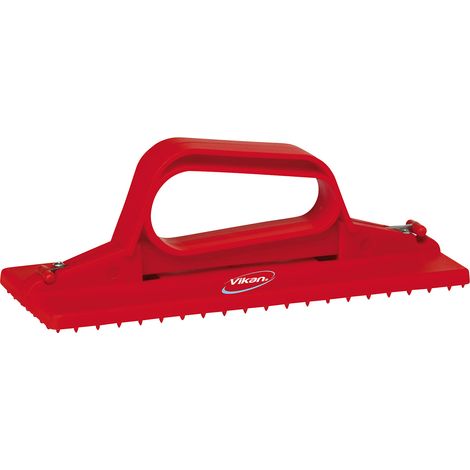 Vikan, Porte-lavettes, modèle manuel, lot de 10, rouge (1/3)