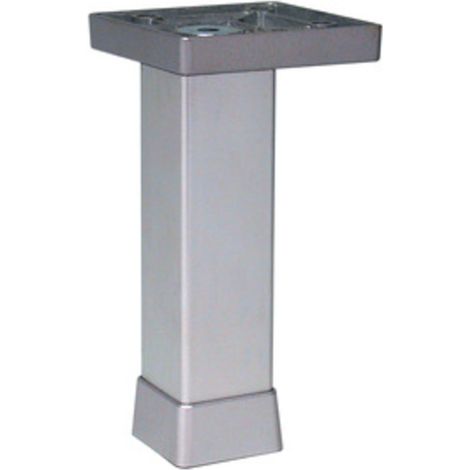12PZ PIEDINO ALLUMINIO ARGENTO CM.15 ART. P0702-Z (1/2)