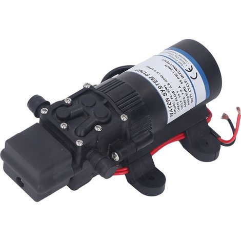 Pompe de surpression 12V 0.8GPM 55PSI pour camping-car, bateau et usage domestique, autonome et fiable (1/5)