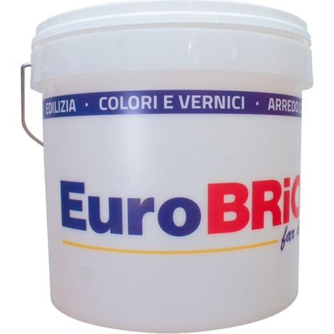 secchio bianco con coperchio eurobrico 14 lt (1/4)