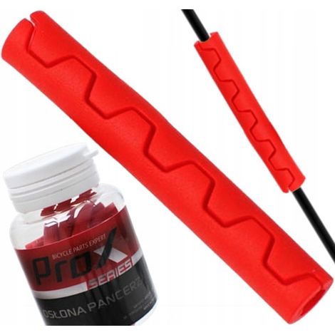 Funda de silicona roja para la carcasa del desviador Prox (1/4)