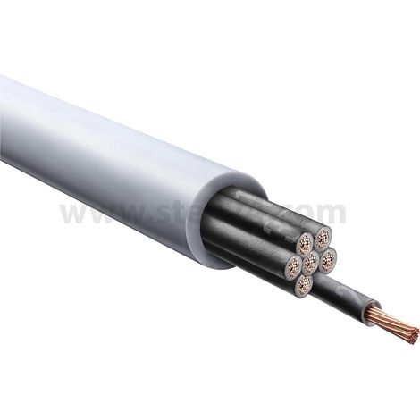 LAPP ÖLFLEX Classic 110 7X0,5mm² AD 6,7mm Nennspannung Uo/U 300V/500V - 1 Meter (1/2)