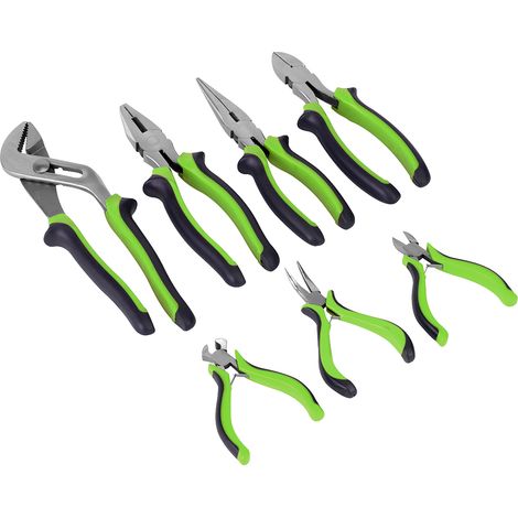 Sealey Comfort Grip Pliers Set 7pc S0757