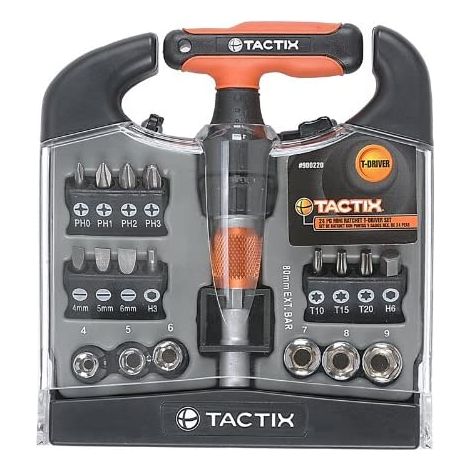 TACTIX - 24 OEZZI - SET 24 INSERTI CON CACCIAVITE