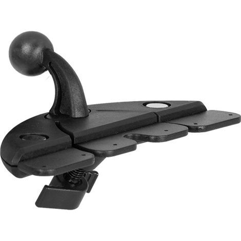 Support de GPS Voiture Remplaçable Fente CD Support pour Apple Carplay Autoradio Portable Adaptateur Boule Support Téléphone Voiture Adaptateur de Fente CD pour Carplay Écran (1/5)