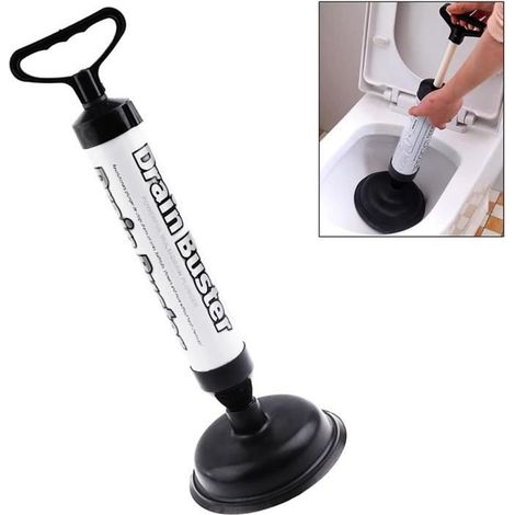 Déboucheurs Ventouses - Basa Déboucheur À Ventouse Canalisation Wc Toilette Dégager Blocage Tuyaux (noir) (1/4)