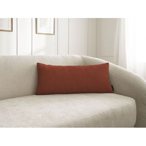 BOBOCHIC - Coussin biface STOCKHOLM 30x70 Terracotta (1/4)