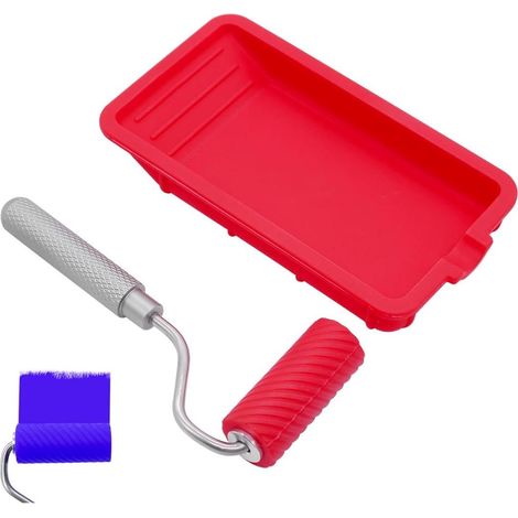 Leimroller - Rouleau En Silicone Pour Colle Bois - Application Uniforme Sans Gouttes - Pour Menuiserie Et Loisirs Creatifs - 1 Piece