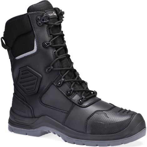 Bota alta de piel compuesta S7L HRO M CI LG SC AN SR FO FD26 42 Negro