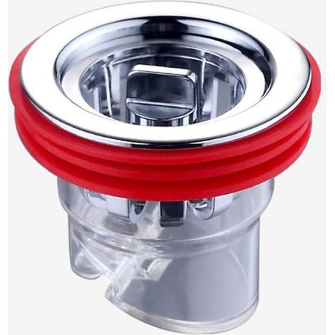 Siphon De Sol - Cuivre Et Pc - Pour Salle De Bain Cuisine Douche - Adapte 33 A 45 Mm - 1 Piece (1/4)