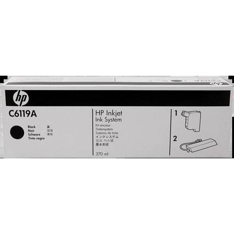 Tinta original hp c6119a negro 370ml