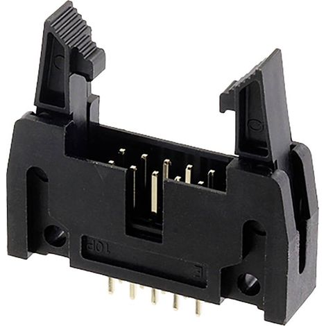 Connfly Barrette mâle (standard) Nbr de rangées: 2 Nombre de pôles par rangée: 5 DS1011-10SBSIB7-B 1 pc(s) Tray C877192