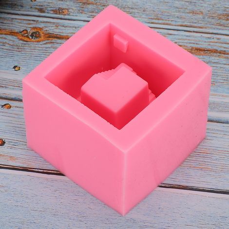 Moules en silicone uniques en forme de maison, pour gâteaux, savons, pots de fleurs, moules en béton, accessoires de bricolage pour la maison BK2082 (1/3)