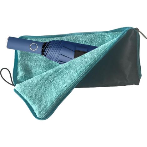 Kit de survie pour les jours pluie lingette nettoyante ultra-hydratante mains , housse en chenille z