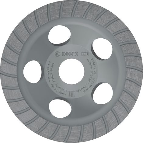 Bosch PRO Multi Material Topfscheibe, 5 x 125 x 22,23 mm