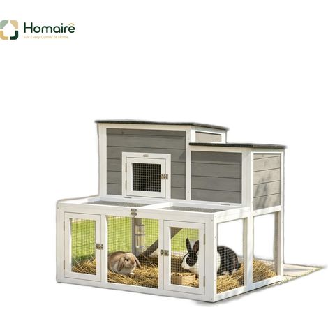 Meuble de rangement avec tiroirs, gris, en décor bois 97 x 75.5 x 90 cm HOMAIRE (1/5)