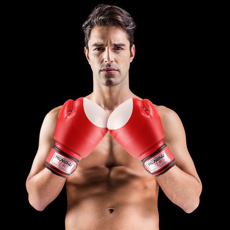 Gants de boxe Kick Muay Thai, sac d'entraînement de boxe, mitaines de sport de plein air, équipement d'entraînement pour coussinets de sac de frappe (1/5)
