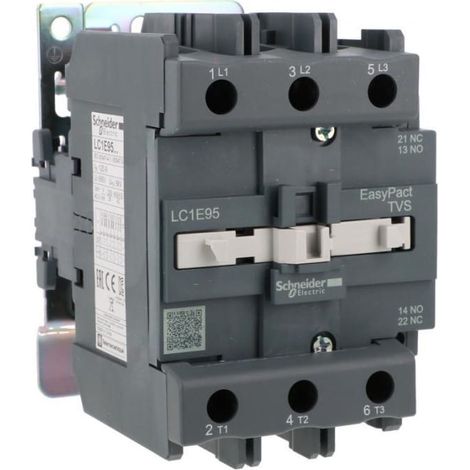 Easy TeSys Control AC-3 Leistungsschütz, 95 A, 3-polig (1 Schließer, 1 Öffner), Spule 230 V AC LC1E95P7