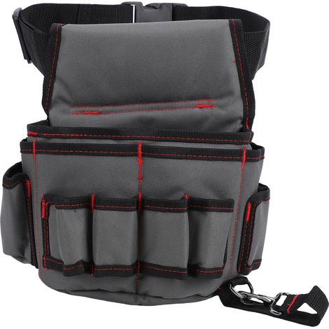 Ortviai Coffret à outils étanche et robuste en tissu Oxford 600D avec ceinture ajustable et déboucle rapide pour travaux électriques (1/3)