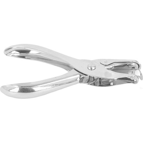 Pince à perforer à un seul trou, diamètre du trou : 3 mm, perforatrice pour 8 feuilles de papier, perforatrice à une main. (1/5)