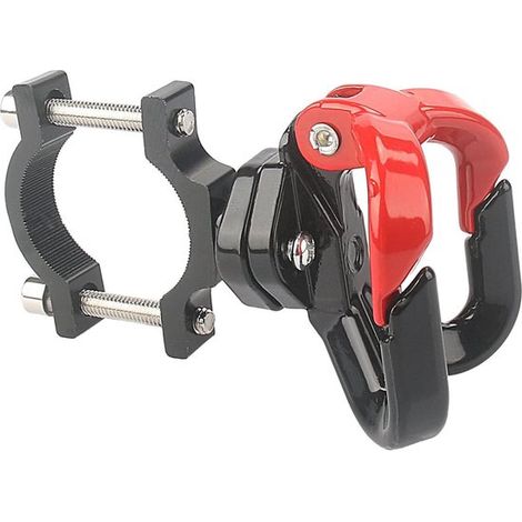 Gancio universale per monopattini elettrici,adatto a diverse applicazioni come monopattini e biciclette (rosso) (1/2)