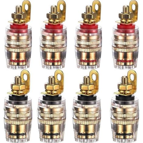 mm Banana Plug Socket, Female Banana Plug, 4 mm Speaker Plug, Binding Female Post Socket Jack, Speaker Base (1/5)