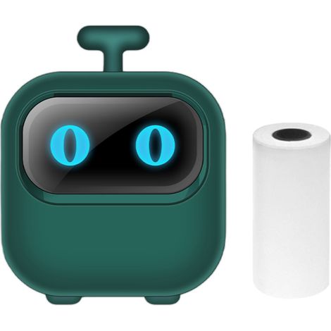 Irovami Mini imprimante poche Bluetooth – Photos, étiquettes, sans encre – Idéal pour reçus, notes, scrapbooking (1/5)