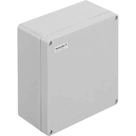 Weidmüller KLIPPON POK 252512 Boîtier 255 x 250 x 120 polyester renforcé de fibres de verre gris 1 p