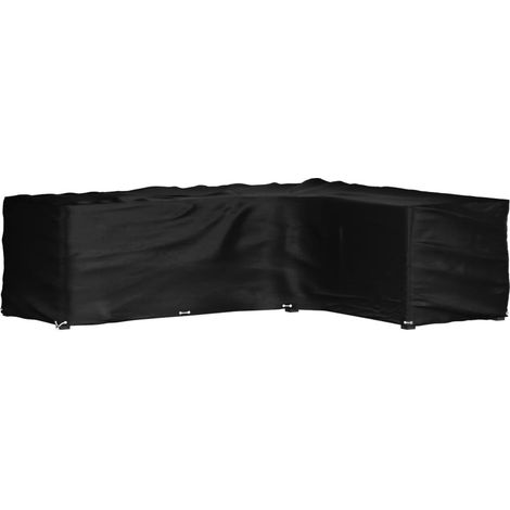 L-Shaped Garden Furniture Cover 16 Eyelets 260x210x80 cm vidaXL