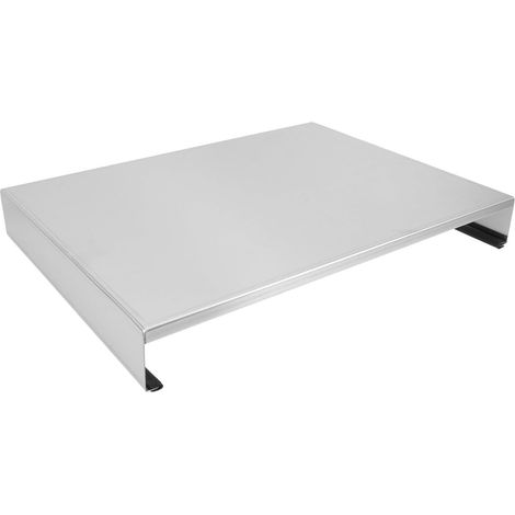 Schutzabdeckung für Gasherd, Arbeitsplatte für Induktionskochfeld, max. Belastung 40 kg, gebürsteter Edelstahl, 30 × 50 × 9 cm (1/5)