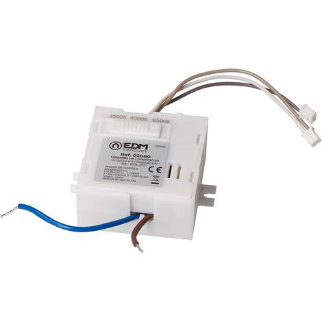 Recambio transformador aplique circular y cuadrado 3cct 12 w 32574, 32577