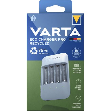 Varta Eco Charger Pro Recycled 57683 101 111 Ladegeräte -Universal- (1/3)