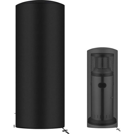 Couverture de Chauffe-Patio, 120 x 50CM Housse pour Parasol Chauffant Exterieur Rond, Imperméable Housses de Chauffage en Oxford, Extérieur Housse de Protection pour Chauffage de Terrasse (1/4)