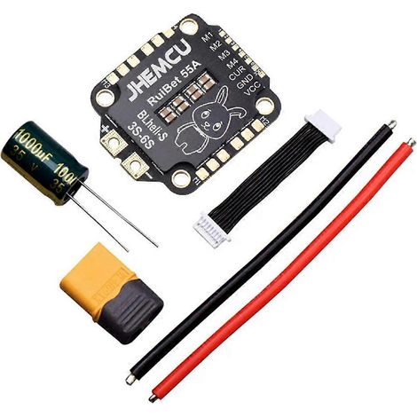 RuiBet ESC BLHELI S Dshot600 4in1 Bürstenloser ESC 3-6S 55A--