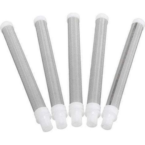 Filtre de pistolet sans air 5 pièces 60 mailles adapté à la filtration chimique