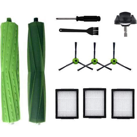 Per iRobot Roomba Serie E, I e J I7 I7+ I2 I3 I3+ I4 I4+ I6 I6+ I8 I8+/Plus J7 J7+ E5 E6 E7 Ruota spazzola a rullo laterale (1/5)