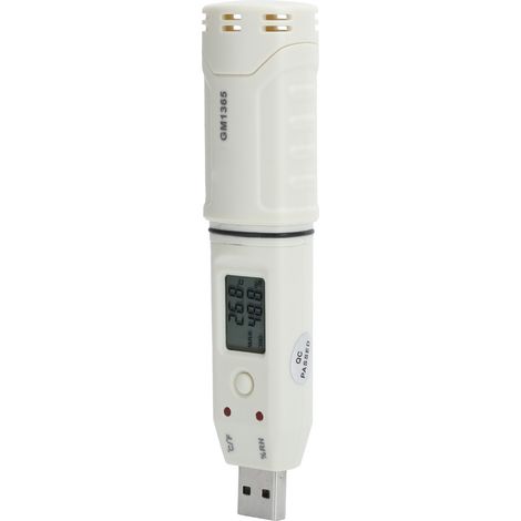 Enregistreur numérique de température et d'humidité pour intérieur, thermomètre et hygromètre avec alarme (1/5)