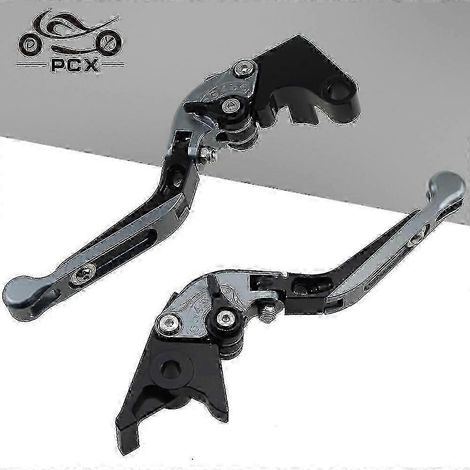 Accessoires moto uniques pour Honda CB125R, CB150R, CB250R, CB300R, CB190R, CB190X et CB190SS : poignées, leviers de frein et d'embrayage, guidon (titane). (1/5)