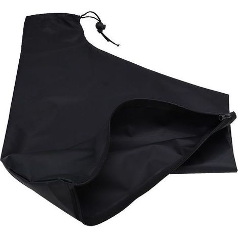 Borsa portaoggetti per soffiatore di foglie - Borsa di ricambio per soffiatore da giardino, patio e prato - Con cerniera e tracolla - Nera (1/3)
