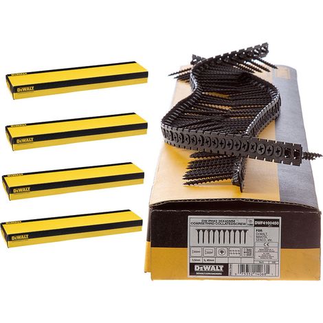 Dewalt 55mm x 3.5mm Fine Thread Collated Screws X 5000 Fits DCF620 Makita Fein (1/4)