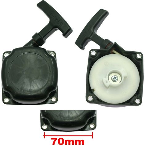 TrAdE Shop Traesio - Avviatore Messa In Moto Ricambio Motosega Decespugliatore Scoppio Starter Corda -