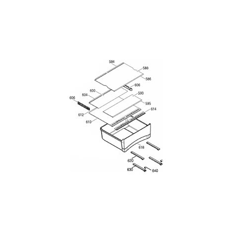 Fach 0 Schublade 0 gewaschen C (Repères 618) 400x404x108,5 mm 9290522 Liebherr