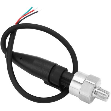 Transducteur de pression 0-10Mpa, capteur en acier inoxydable, filetage 1/8 pouces 27NPT 0.5-4.5V pour huile, carburant, Air et eau (1/5)