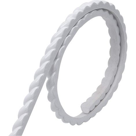 Moulures décoratives à peindre, joints d'étanchéité étanches, décorations à faire soi-même, 500 cm de long x 15 mm de large x 7 mm de haut (1/5)