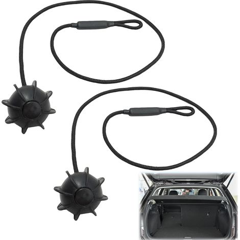 Cuerda de fijación para coche, 2 piezas, cadena de fijación universal para maletero, clip de fijación para bandeja trasera, para Golf 6, 5, 4, MK6, MK5, GTI R20 (1/5)