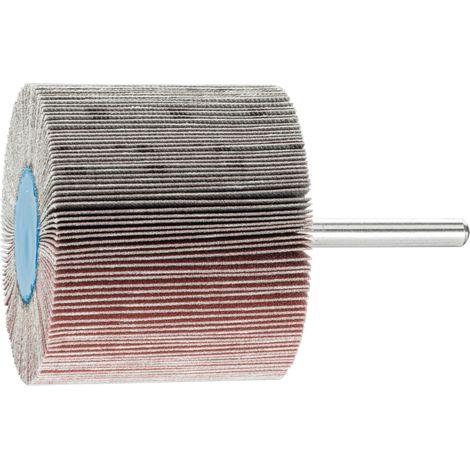 PFERD TOOLS Korund Fächerschleifer F Ø 60x50mm Schaft-Ø 6 mm A240 für Feinschliff und Finish 10 Stk