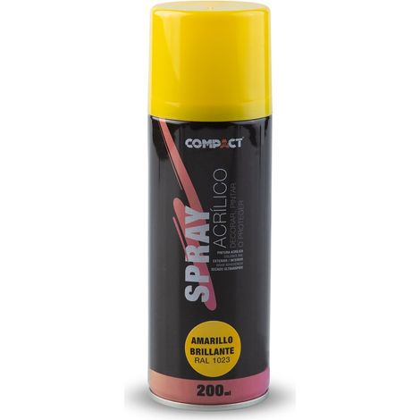Vernice spray acrilica giallo brillante 200 ml